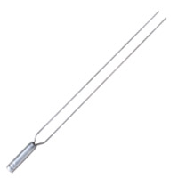 Espeto Duplo em Inox 304 com cabo em alum�nio - padr�o