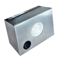Kit de iluminação para Coifa Inox 304 - 1 Led 1 botoeira - Cottage